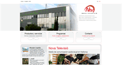 Desktop Screenshot of novatelevisio.com