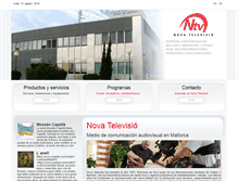 Tablet Screenshot of novatelevisio.com